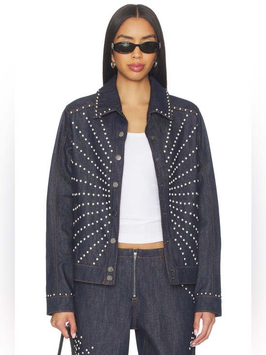 Understated Leather Jackets & Blazers - Sunburst Jacket Understated Leather Size L $276 MSRP EUC Western Studded